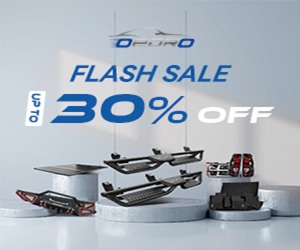 OPORO flash sale — up to 30% off truck and off-road accessories