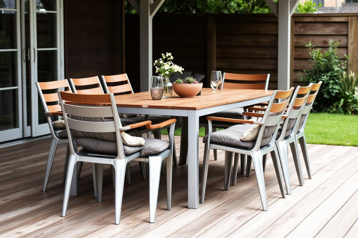 Outdoor dining sets: the five checks that matter before you buy