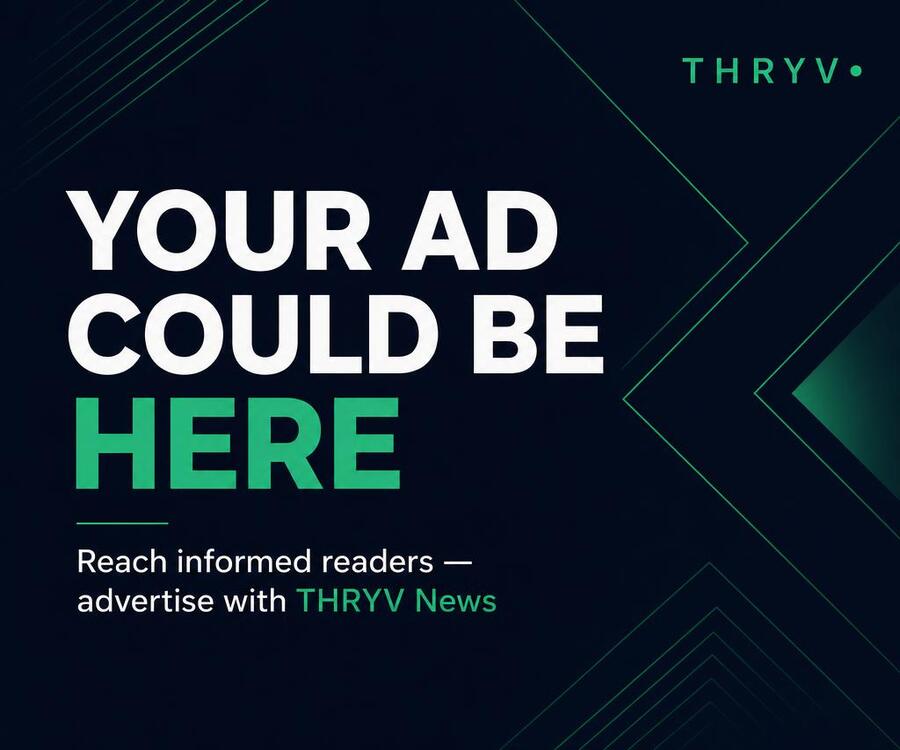Advertise with THRYV News — medium rectangle placement available