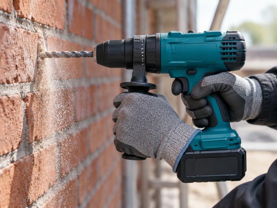 Makita DHP486 combi — illustrative studio photograph