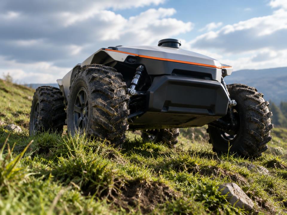 Mammotion Luba 2 AWD 5000 — illustrative studio photograph