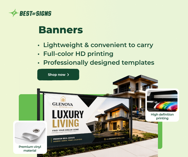 Best of Signs – Banner drucken